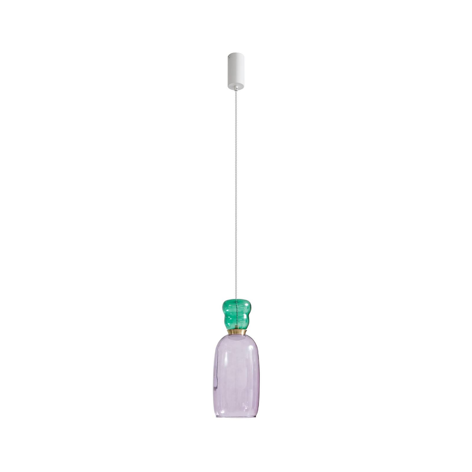 Suspension en verre jeunesLED, Fay