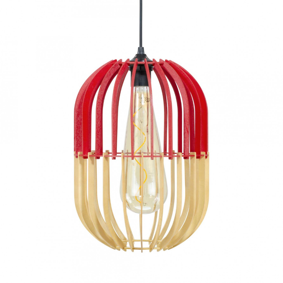 Suspension bois de peuplier, STANDWOOD