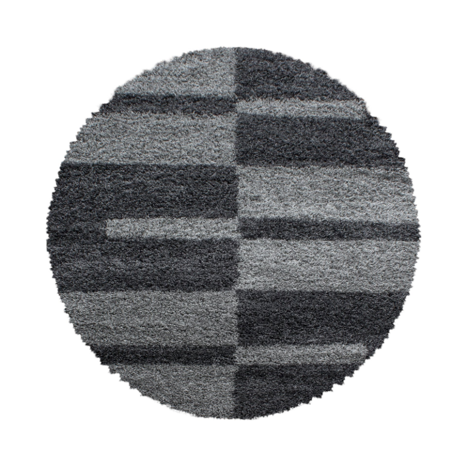 Tapis shaggy à motif géométrique GALA