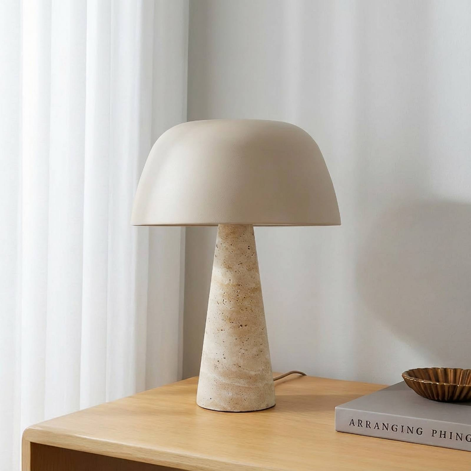 Lampe à poser en pierre moderne, Magritt