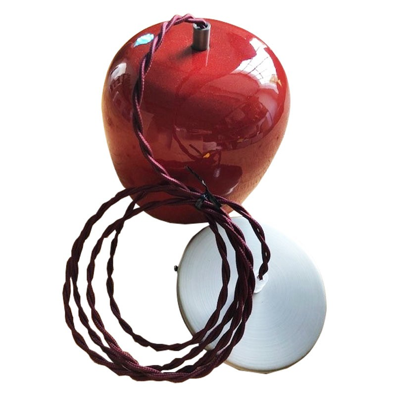 Suspension Marcel Céramique Rouge