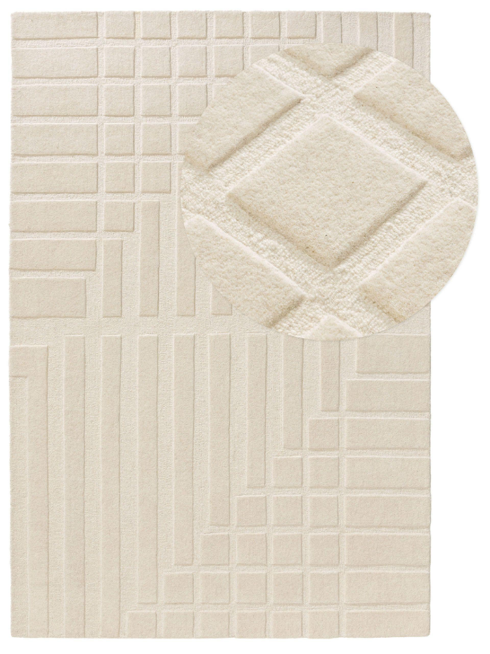 Tapis de laine tufté main YANIS