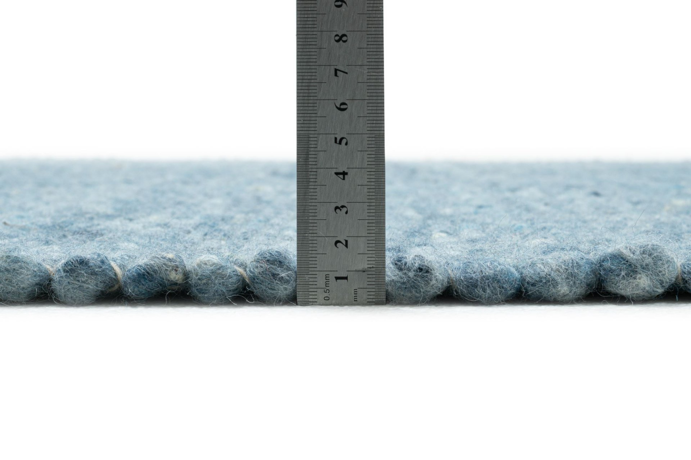 Tapis réversible en laine foulée tissé à la main aux couleurs vives - Alpen