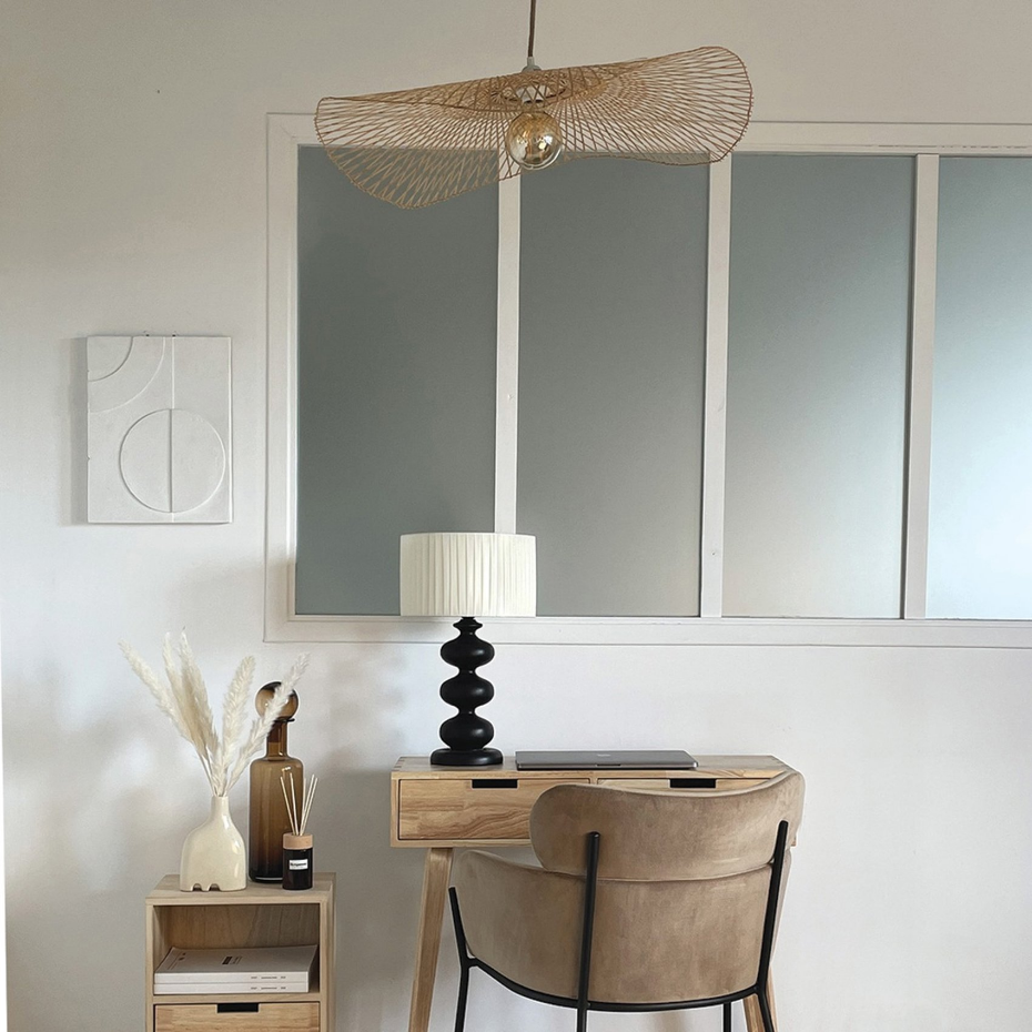 Abat-jour pour suspension libellule bambou ø75 cm