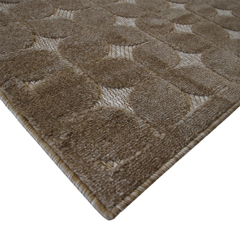 Tapis salon à relief moderne   rosé NEW AGE FIFTIES
