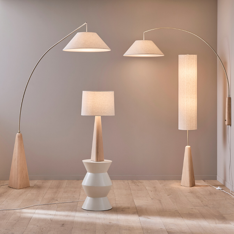 Suspension en papier texturé, diamètre 68 cm, NASSAH