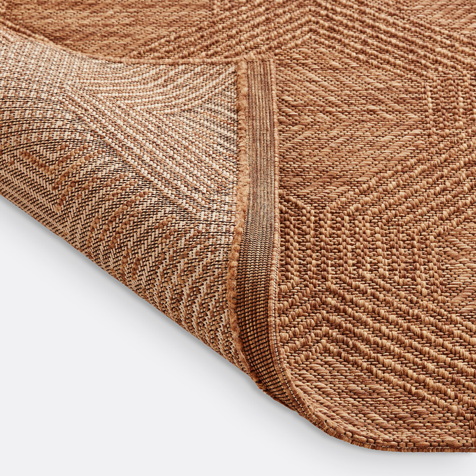 Tapis effet jute, intérieur et extérieur, EVITA