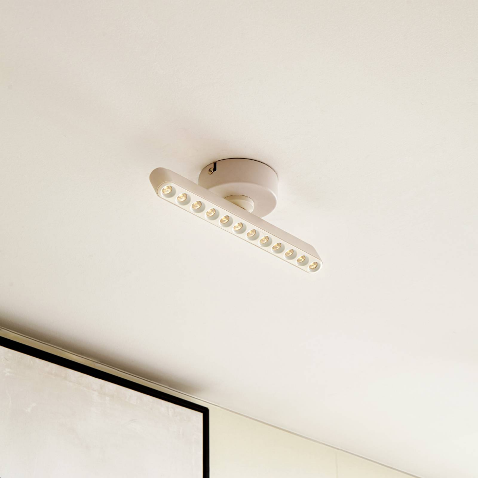 Plafonnier en métal moderneLED, Eldrin