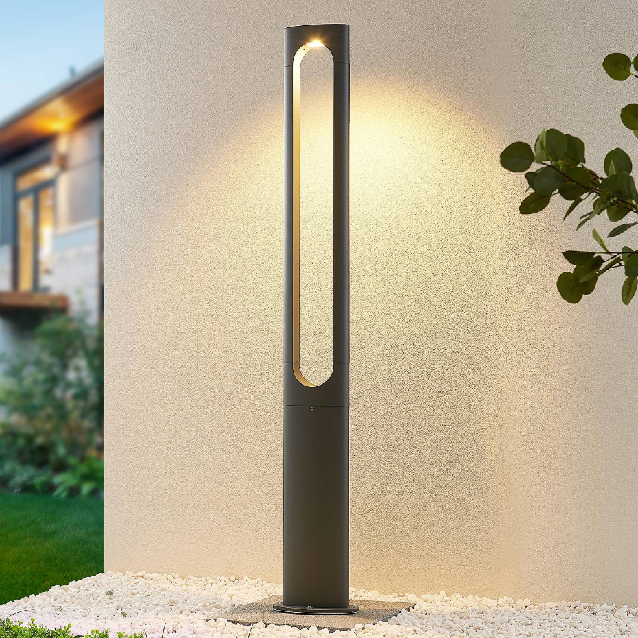 Lampadaire extérieur en aluminium moderneLED