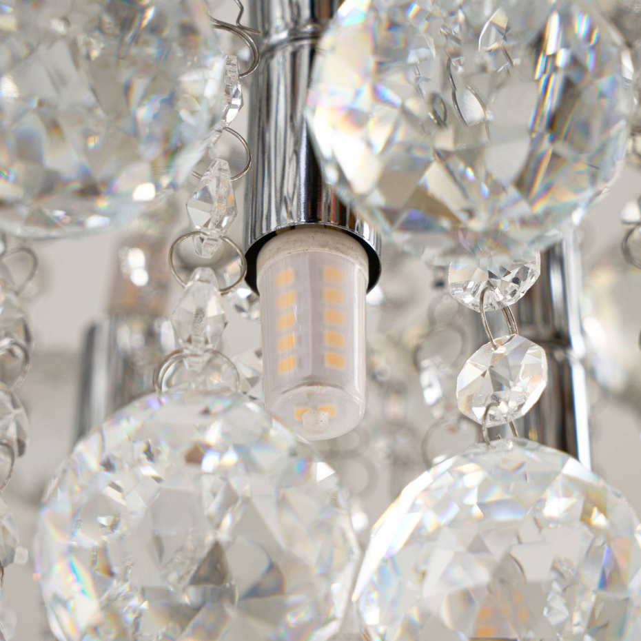 Plafonnier en cristal moderne, Antonino