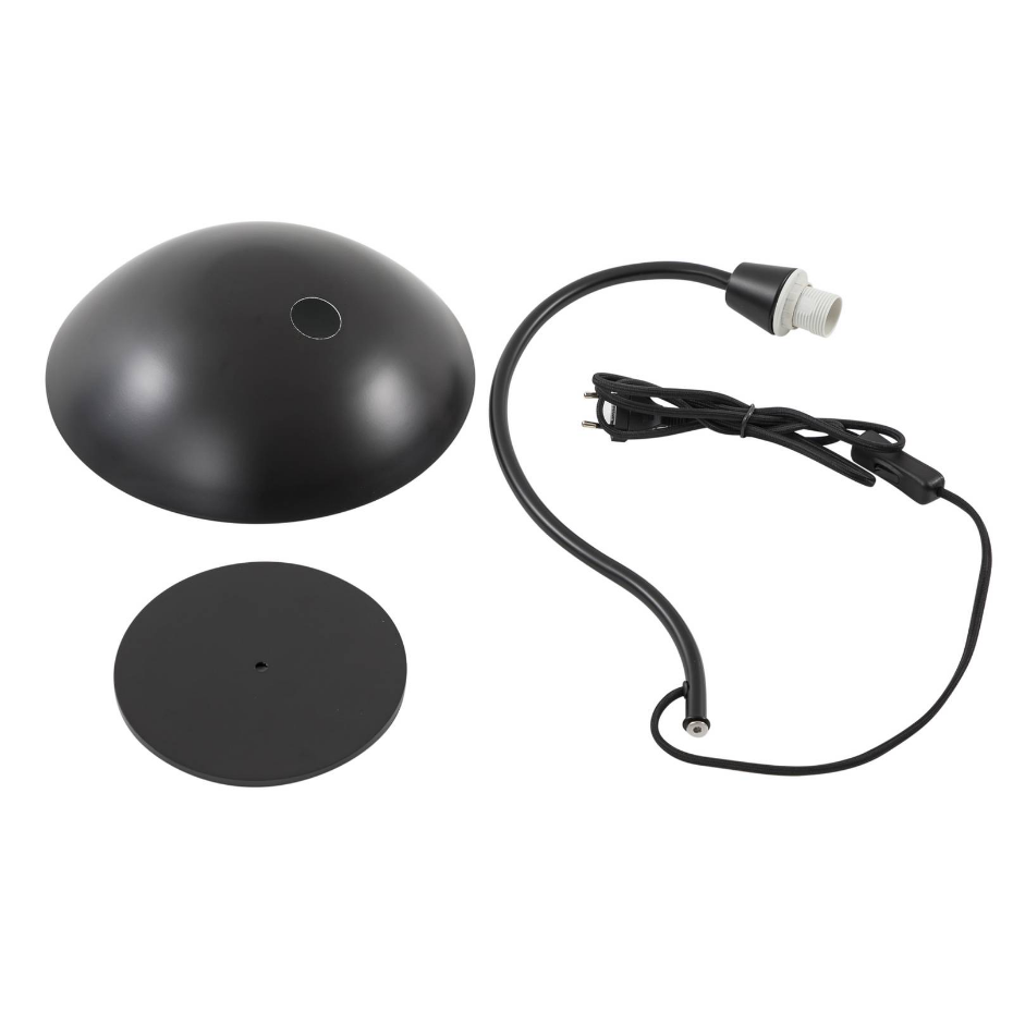 Lampe à poser en métal moderne, Arvadon