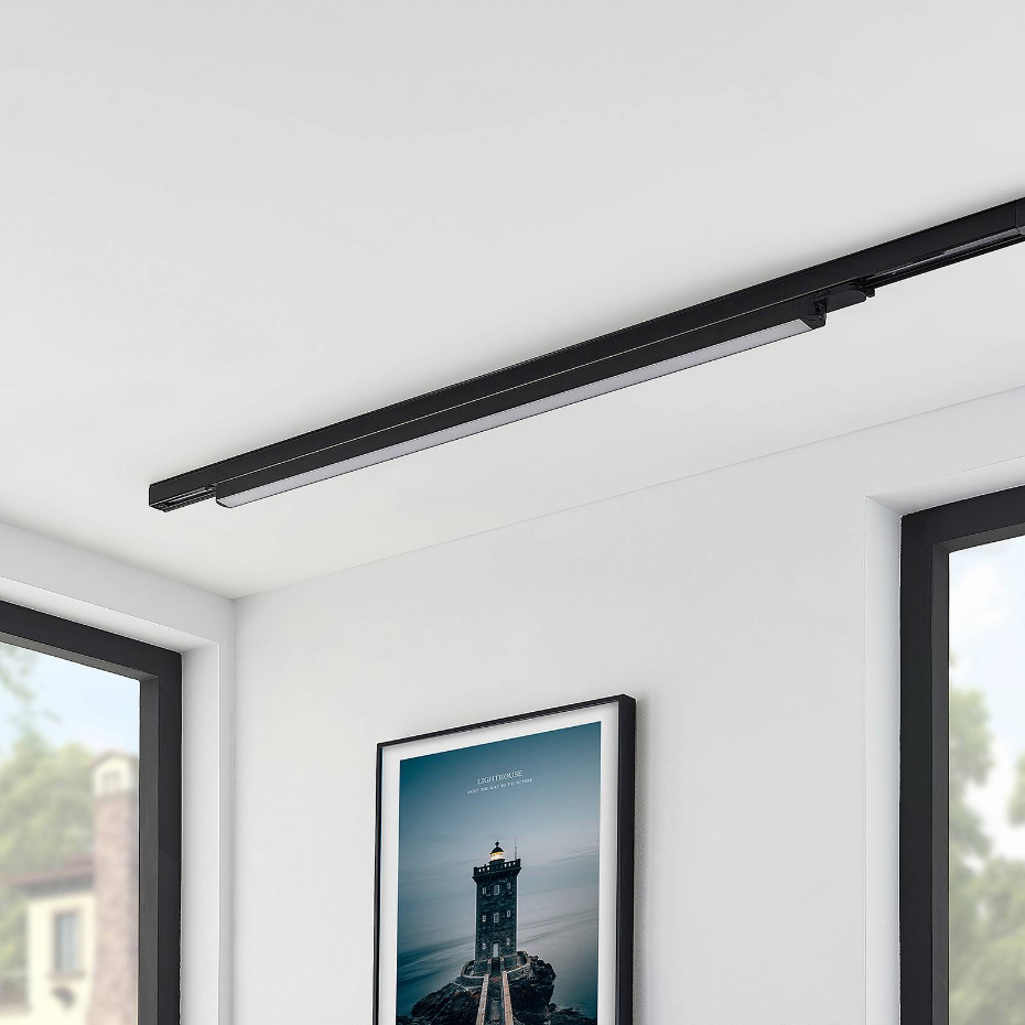 Projecteur pour rail électrique en aluminiumLED