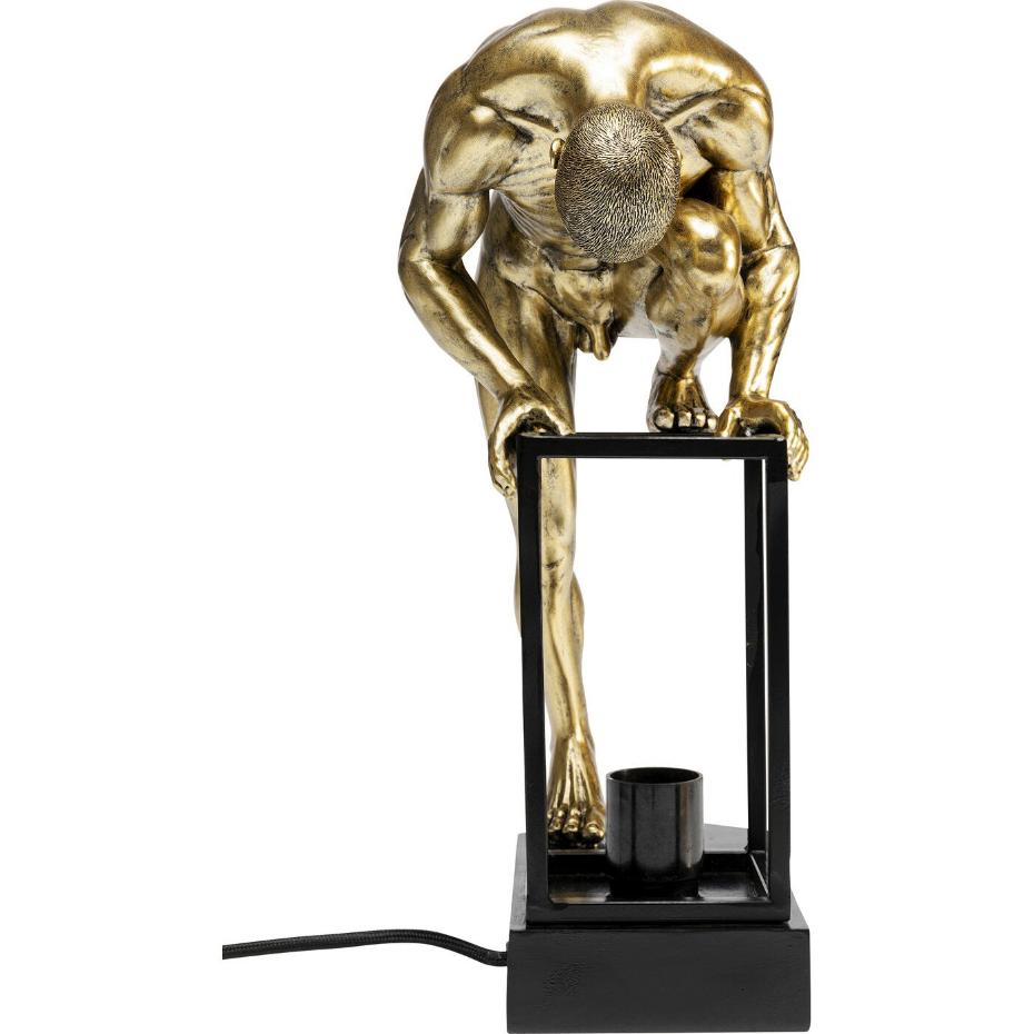 Lampe homme grimpant