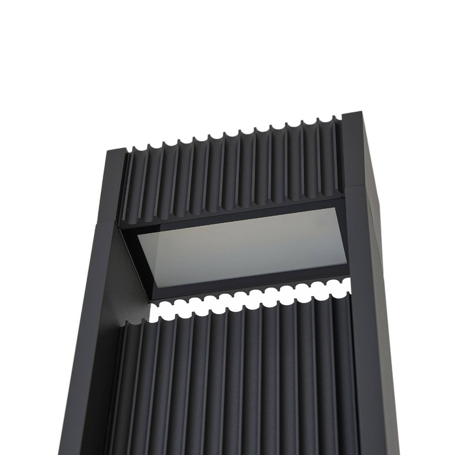 Lampadaire extérieur en aluminium moderneLED