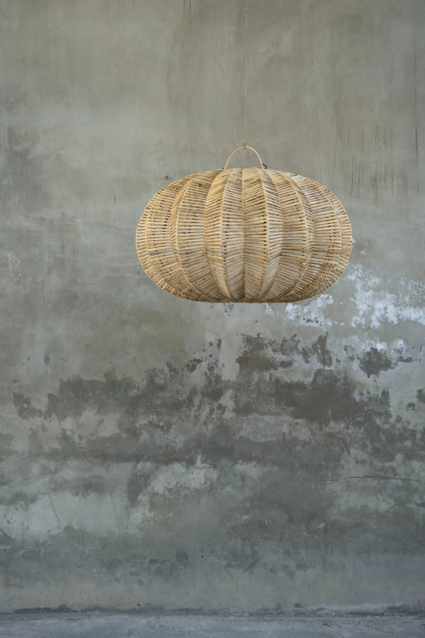 Suspension en rotin CERISE