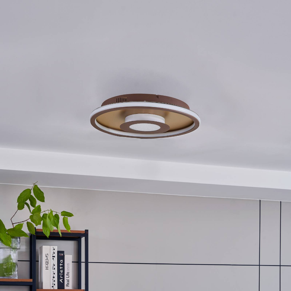 Plafonnier en aluminium moderneLED, Pekela