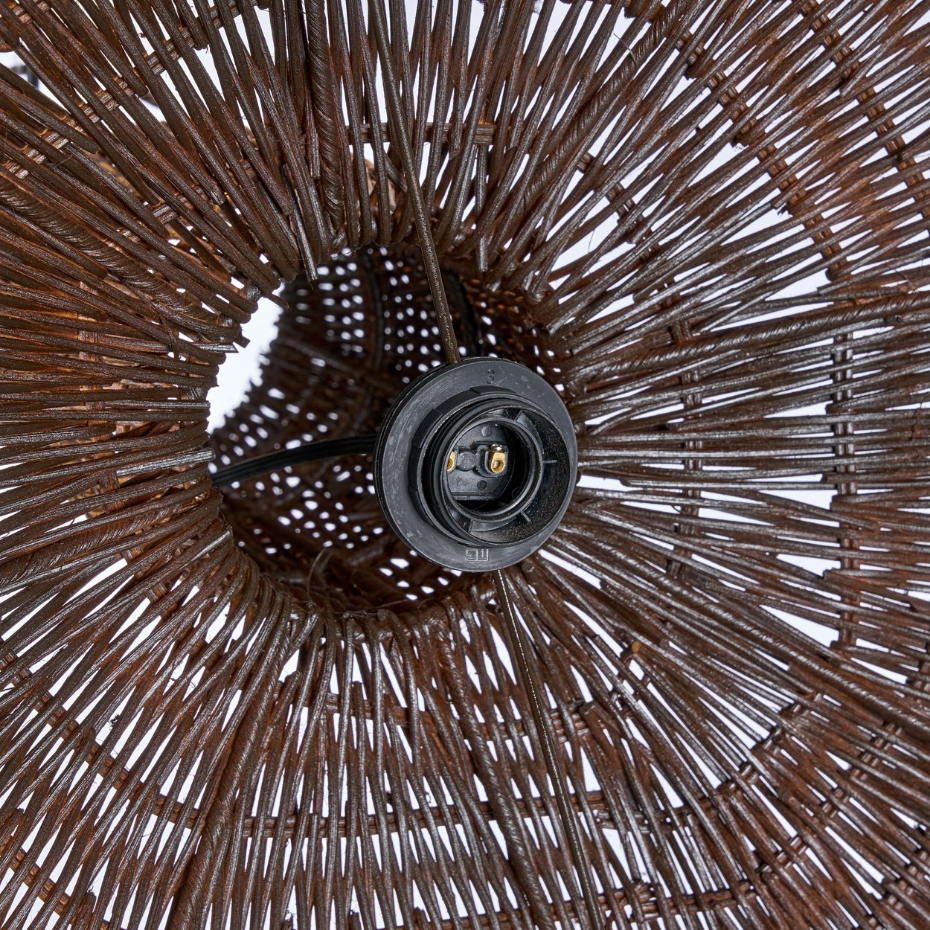 Suspension en rotin DOME