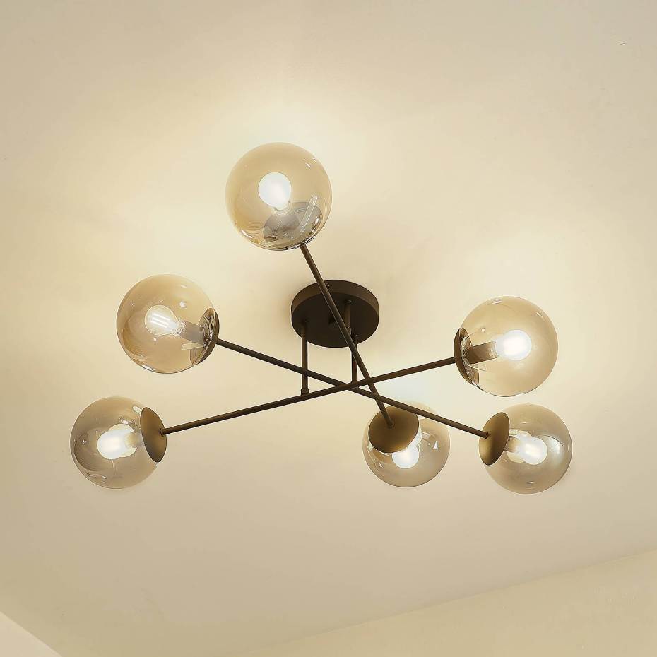 Plafonnier en métal moderne, Isamer