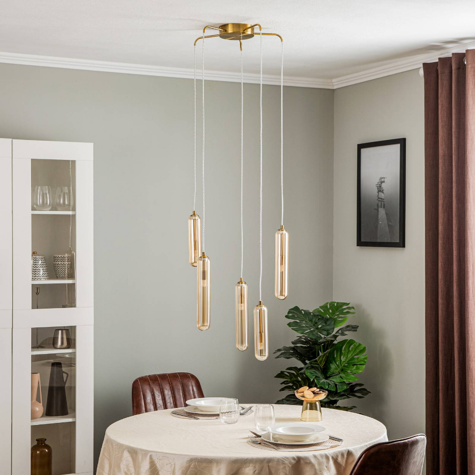 Suspension en verre antique, Freylin