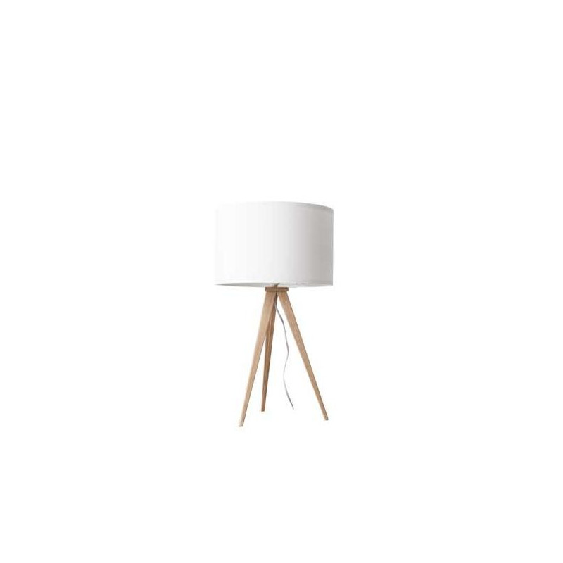 Lampe À Poser Tripod Wood Mini