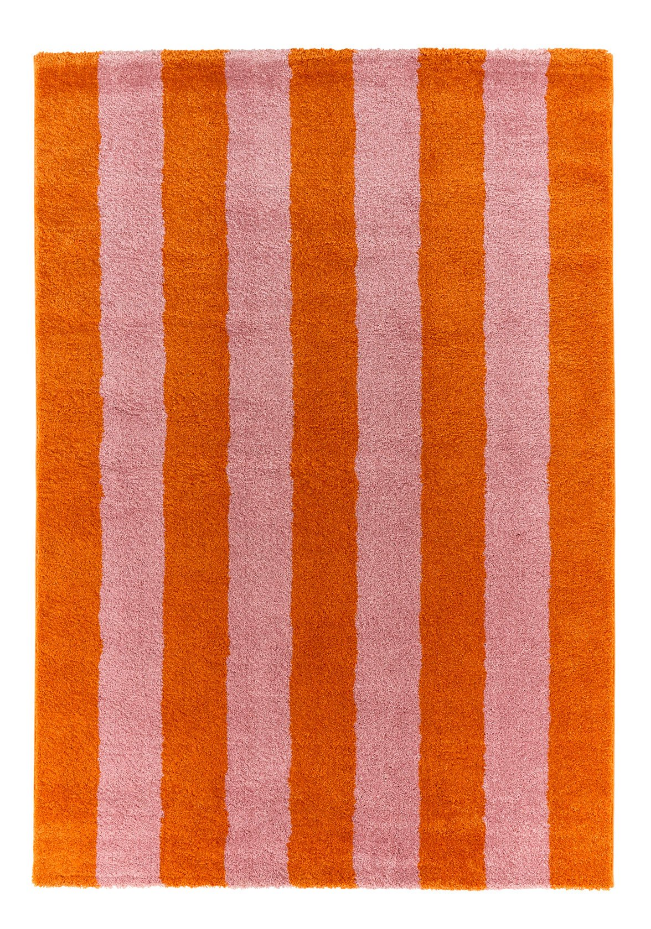 Tapis bicolore à rayures GROOVY