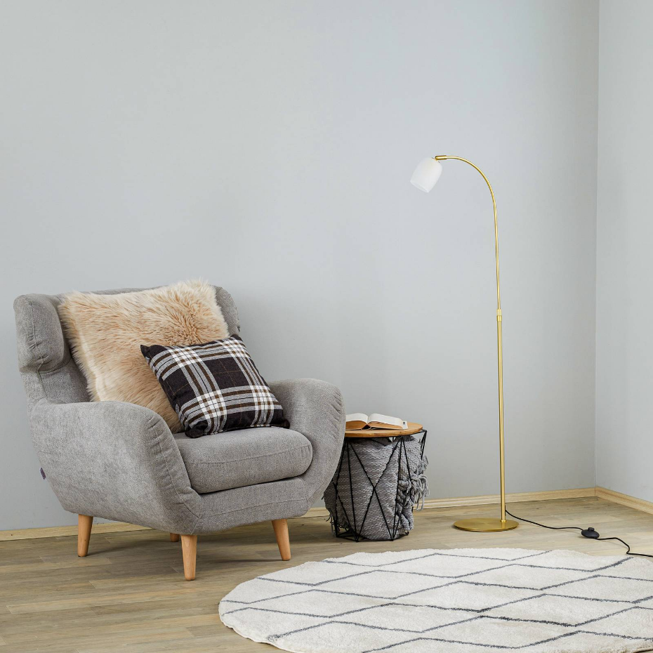 Lampadaire en métal design, Taylan