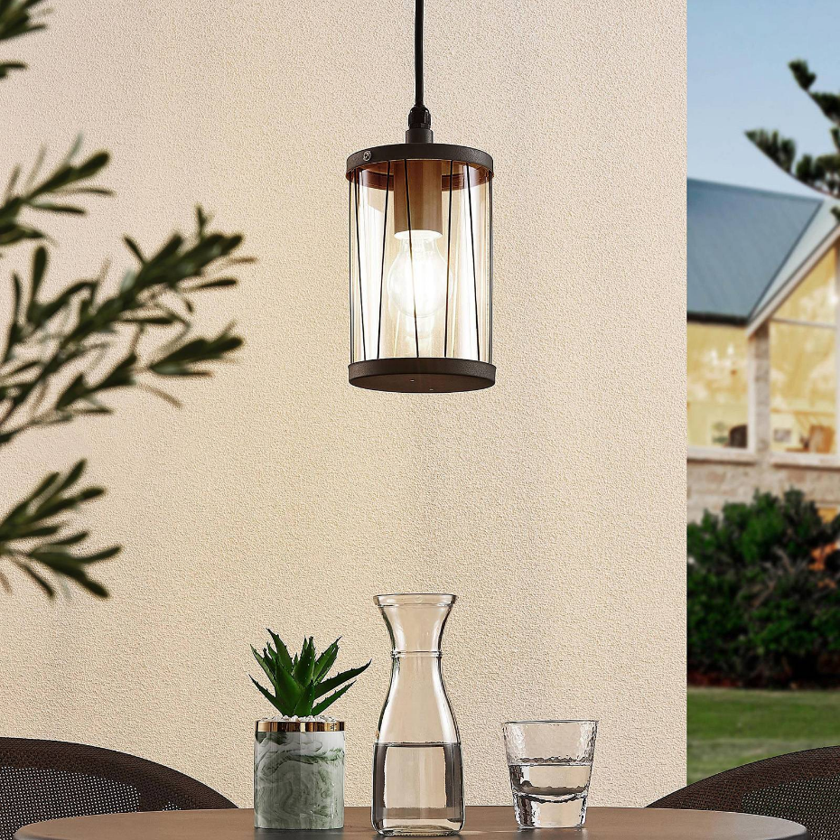 Luminaire extérieur en inox moderne, Yonan