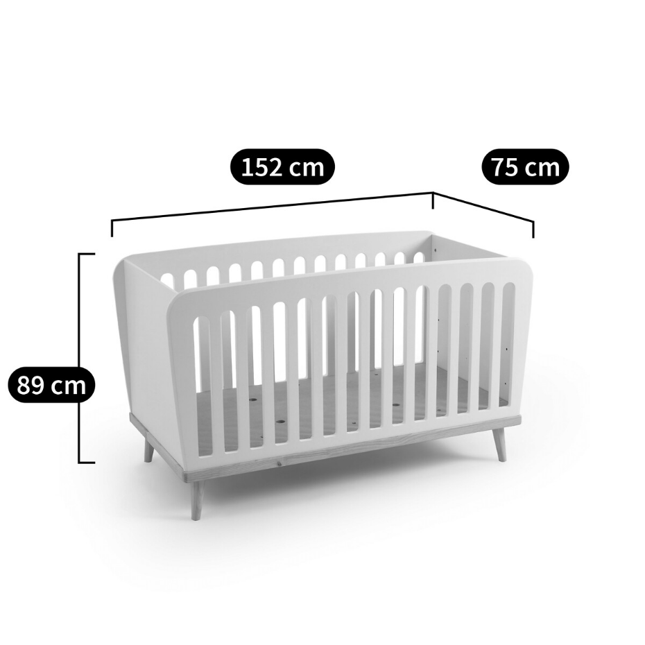 Lit bébé évolutif 3 en 1 JIMI