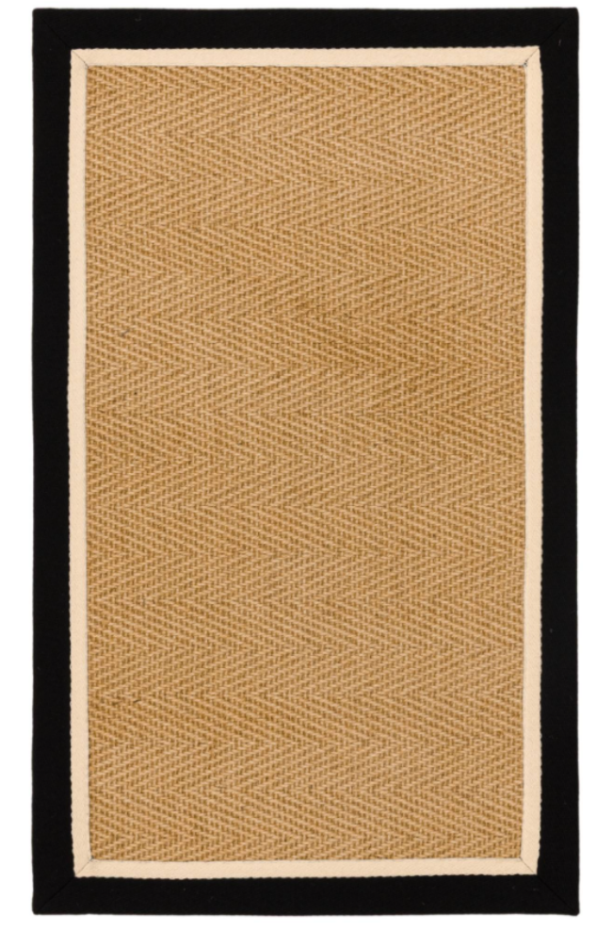Tapis chambre et salon en jute moderne DORO