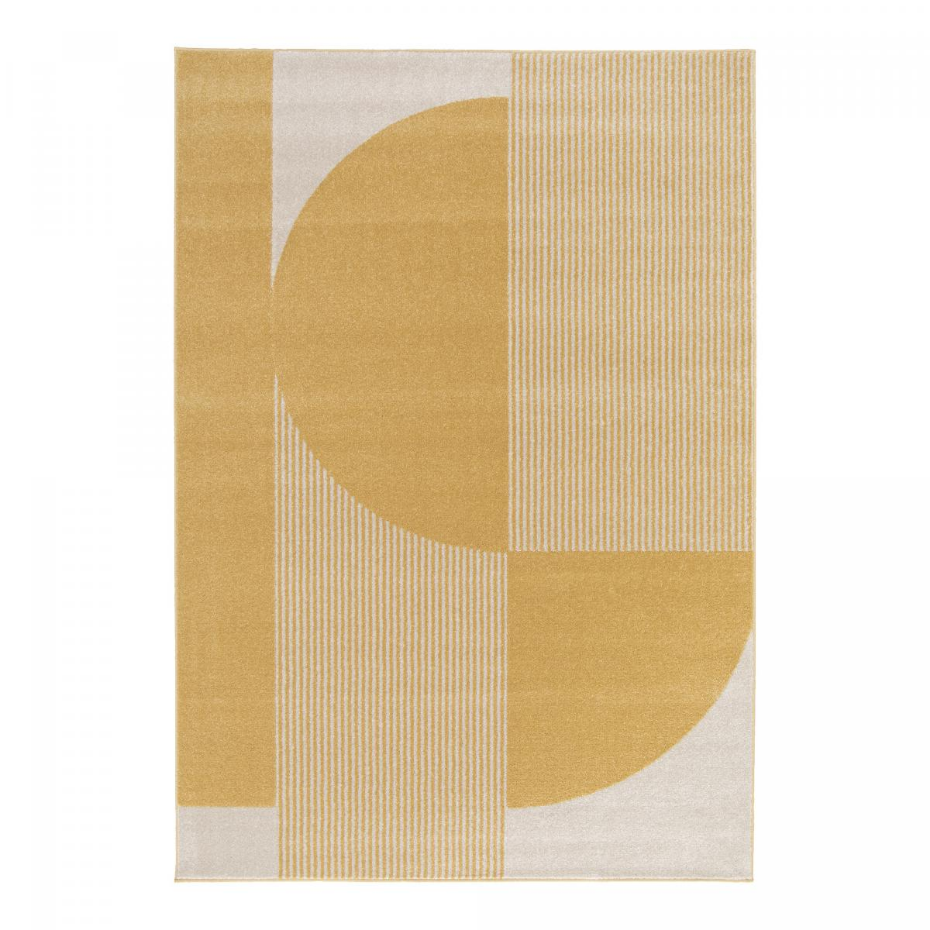 Tapis salon et chambre tissé motif géométrique CONTUNI