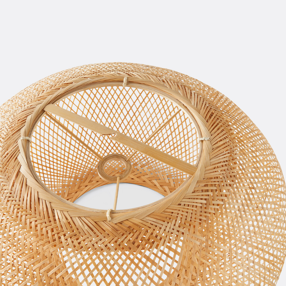 Suspension en bambou Ø65 cm, Ezia