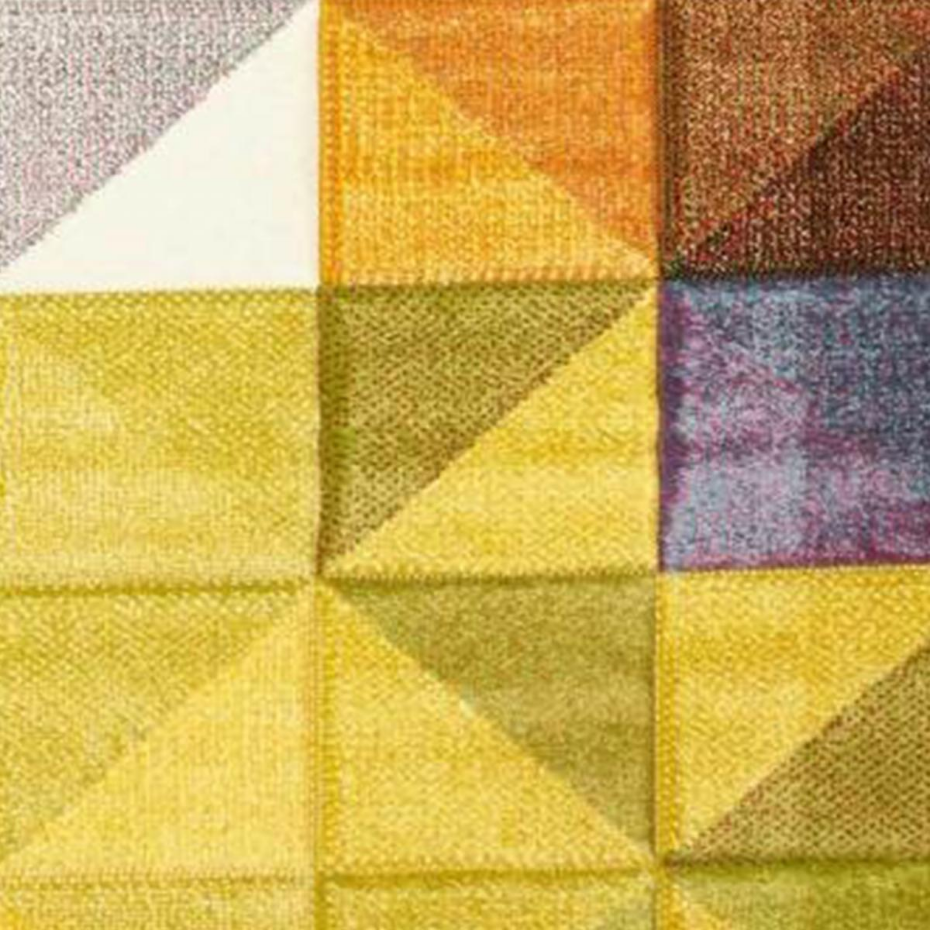 Tapis salon et chambre tissé motif géométrique LYN8 MARIX