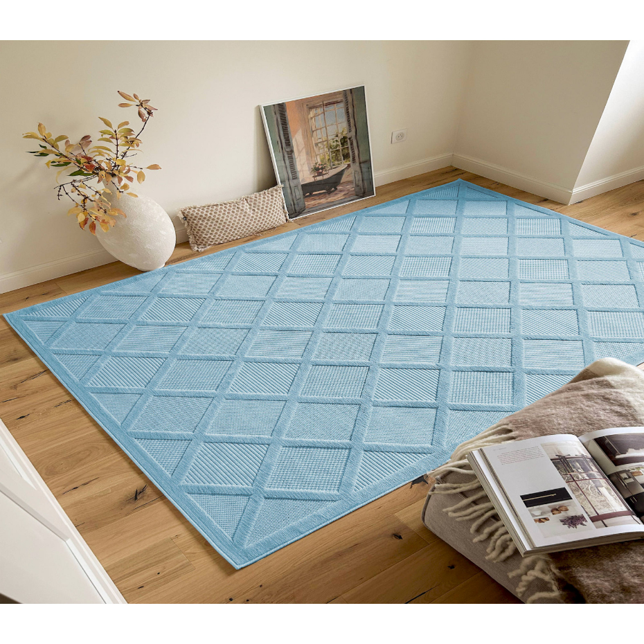 Tapis rectangulaire en polypropylène SANTORINI