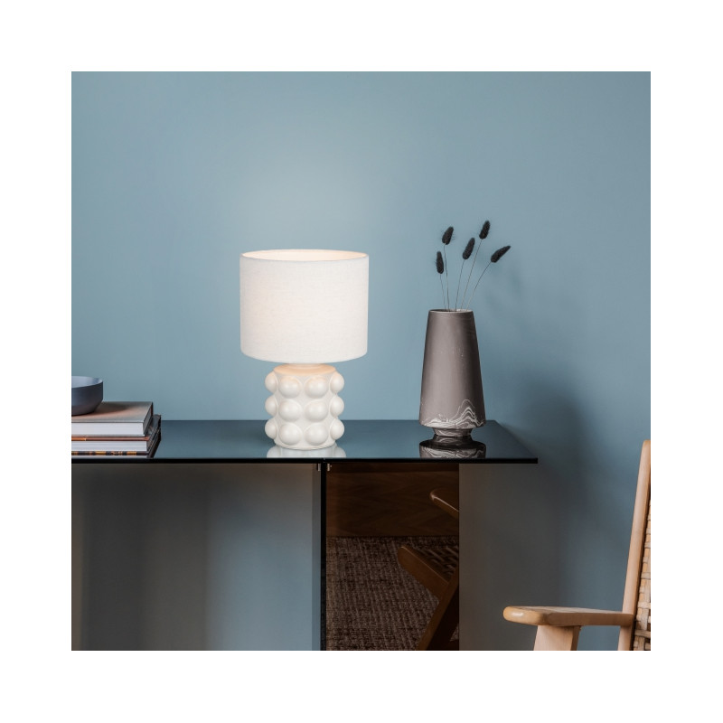 Lampe design en céramique pop, KATE