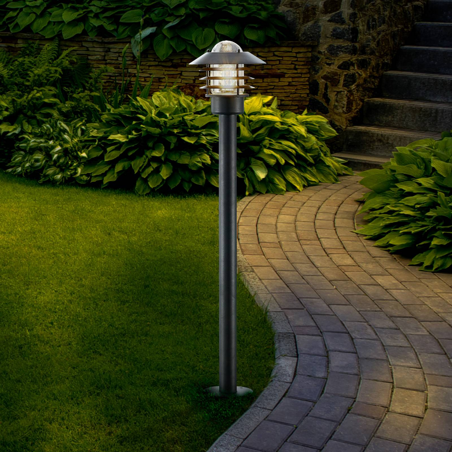 Luminaire extérieur en métal moderne