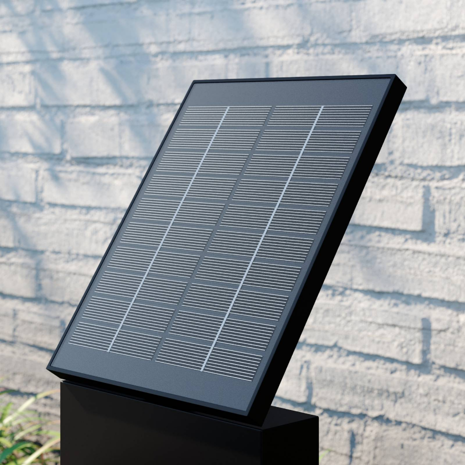 Lampe solaire en aluminium moderneLED