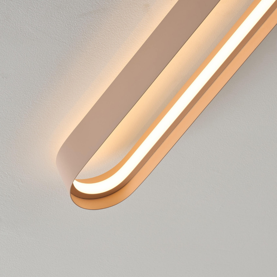 Plafonnier LED arrondi discret - OSWIN