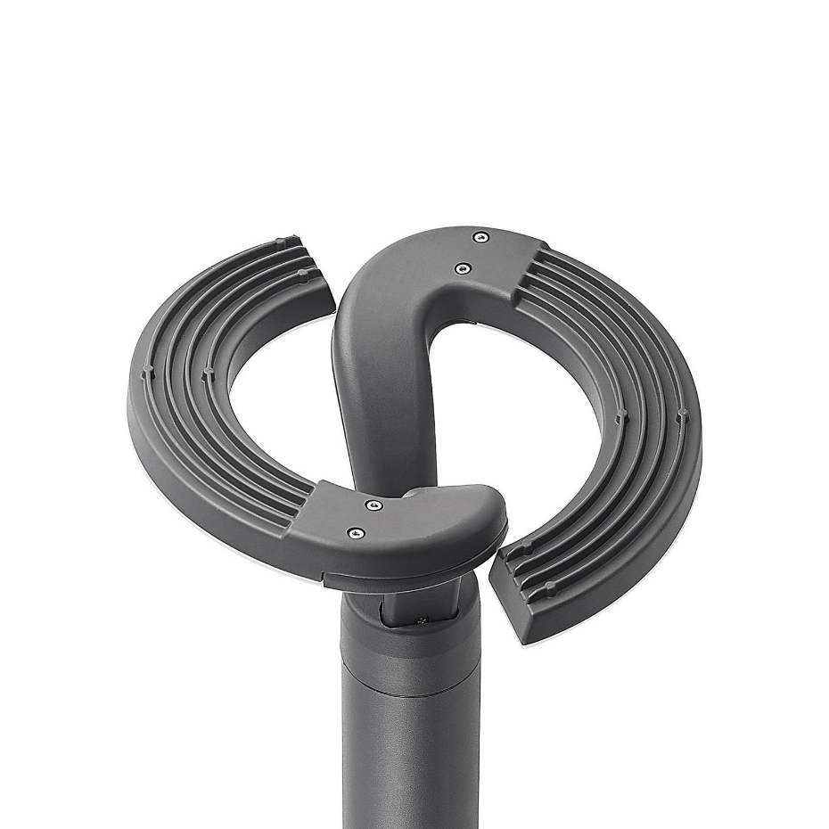 Lampadaire extérieur en aluminium moderneLED