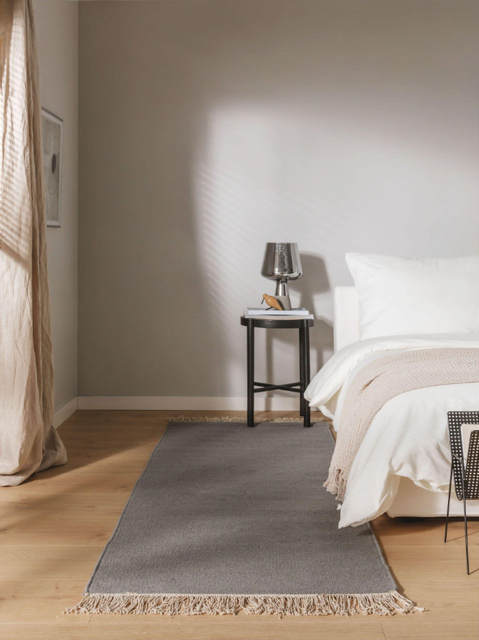 Tapis de couloir en laine tissé main LIV