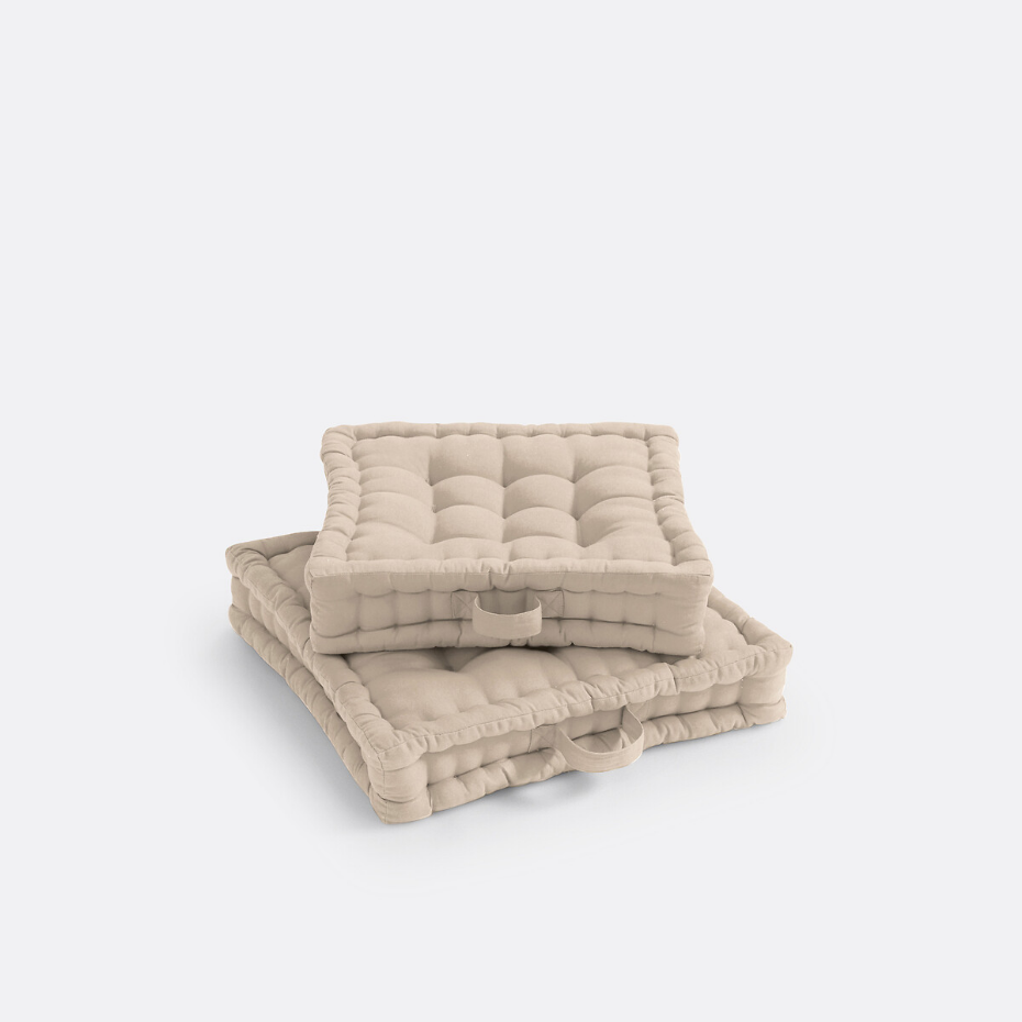 Coussin de sol coton recyclé, Scenario