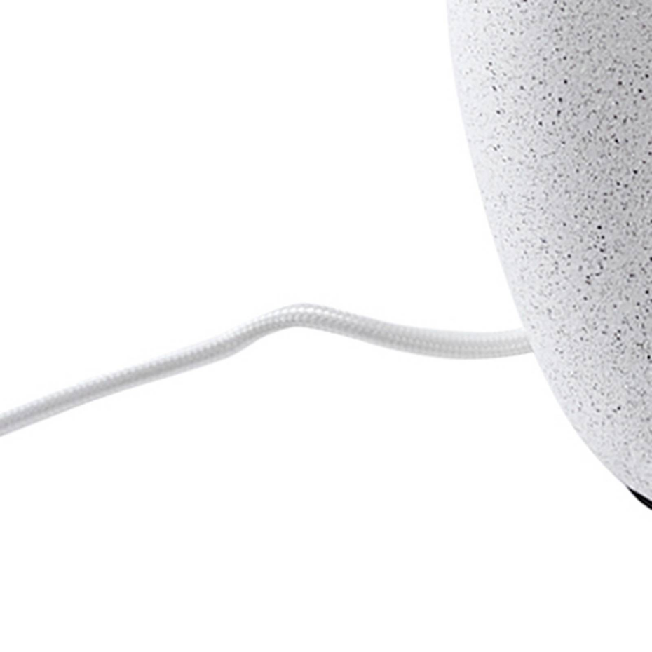 Lampe à poser en textile scandinave