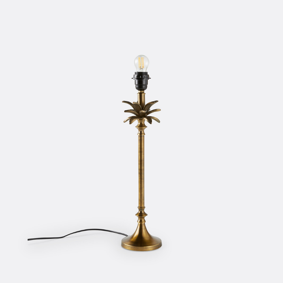 Pied de lampe à poser palmier Yvor