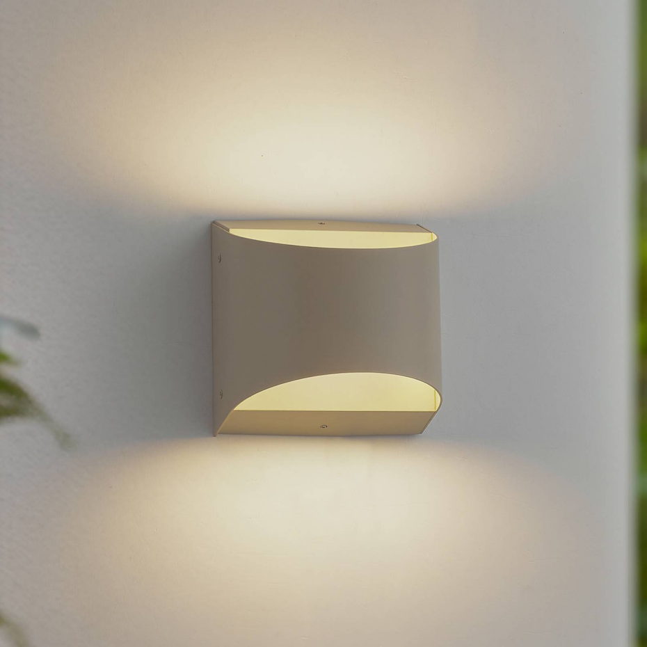 Applique extérieure en aluminium moderneLED
