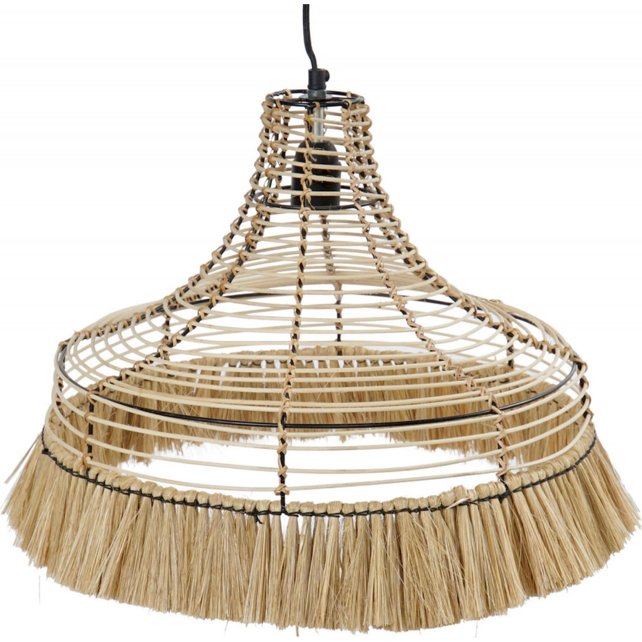 Suspension en jute et métal Colonial jute natural