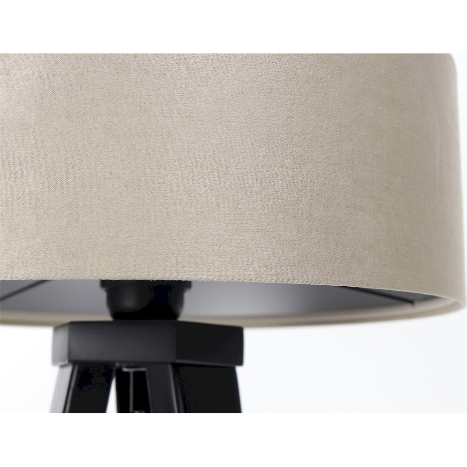 Lampe à poser ronde en PVC Duo ellegant