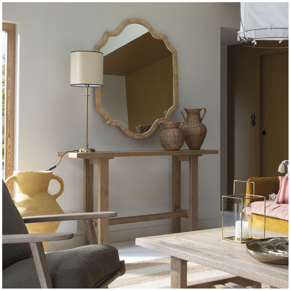 Pied de lampe métal dia 16x58