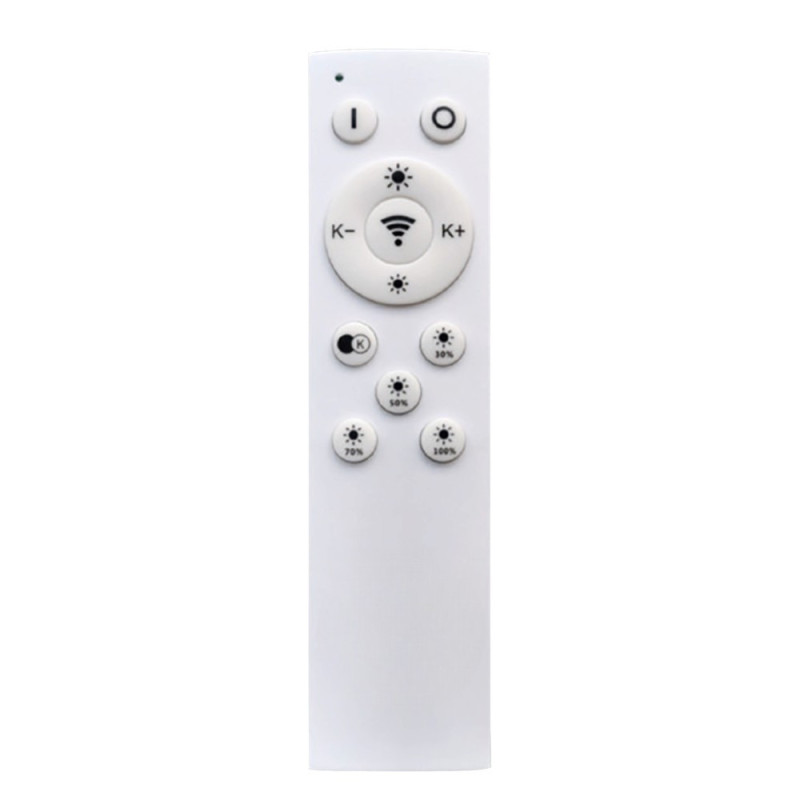 Plafonnier led dimmable et CCT blanc et doré Verona