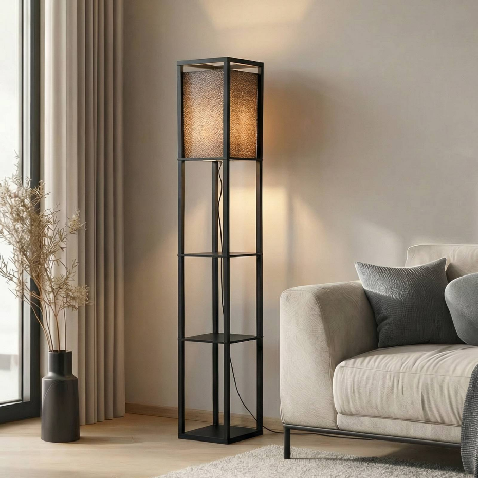 Lampadaire en bois moderne, Birta