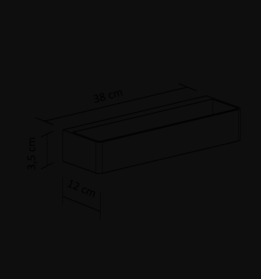 Lampe murale LED élégante - VERSO