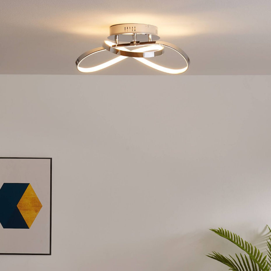 Plafonnier LED design 3 boucles - ACHT
